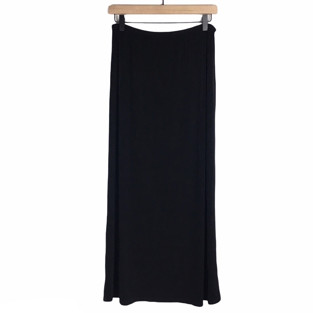CHICOS Travelers Skirt Vintage Maxi Slinky Witchy Vampy Whimsigoth 90s Y2K Large